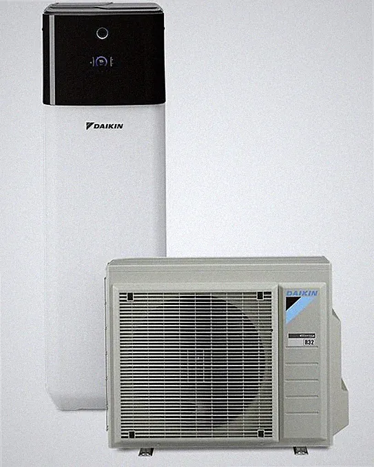 6kW Daikin Wärmepumpe mit 500l Hygienespeicher Heizen Warmwasser Kühlen