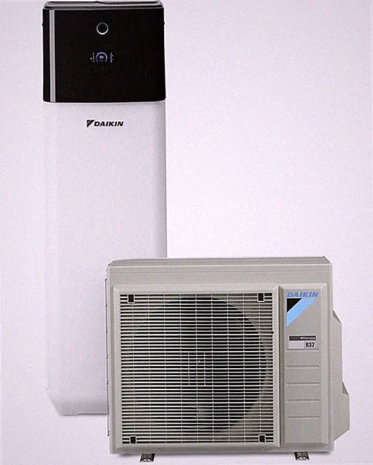 8 kW Daikin Wärmepumpe mit 500l Speicher Ultra Heizen Warmwasser Kühlen
