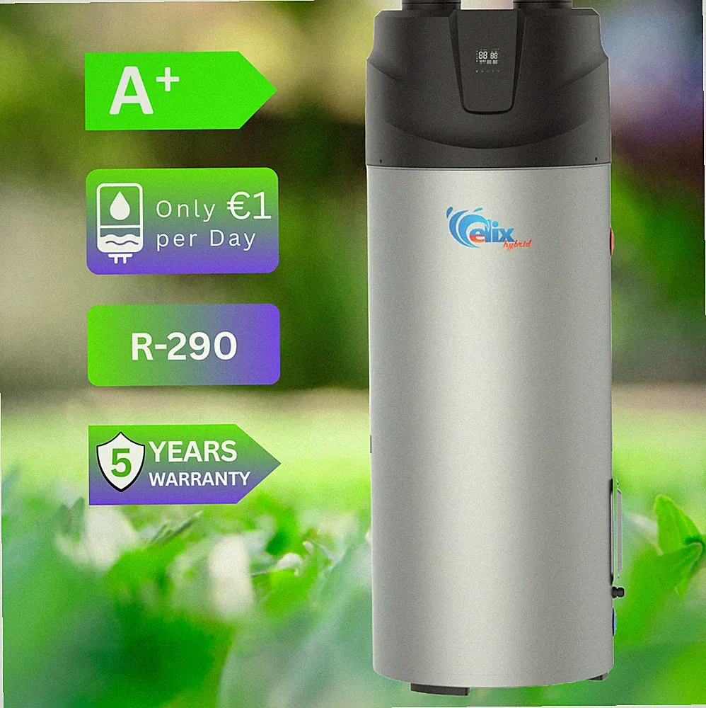 Brauchwasser Wärmepumpe 300L ELIX New 2026 Boiler R290 WiFi Warmwasserspeicher