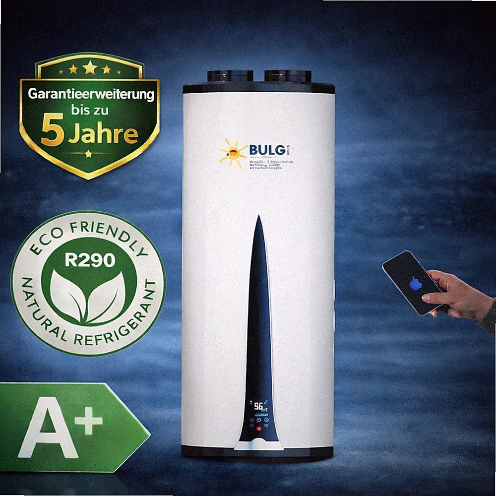 BULG AquaHeat Pro 100 L R290 Brauchwasser Warmwasser Wärmepumpe