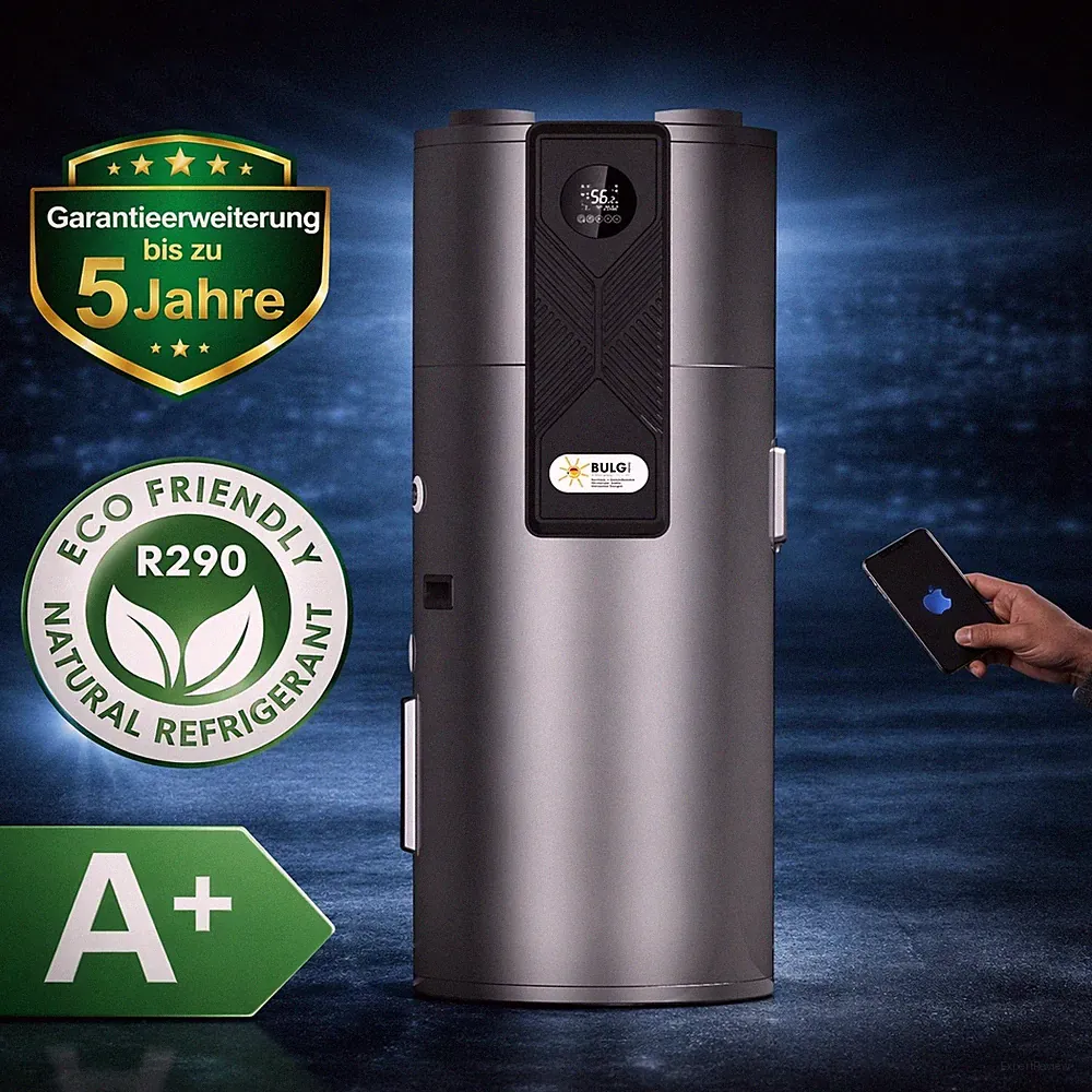 BULG AquaHeat Pro 300 L R290 Brauchwasser Warmwasser Wärmepumpe