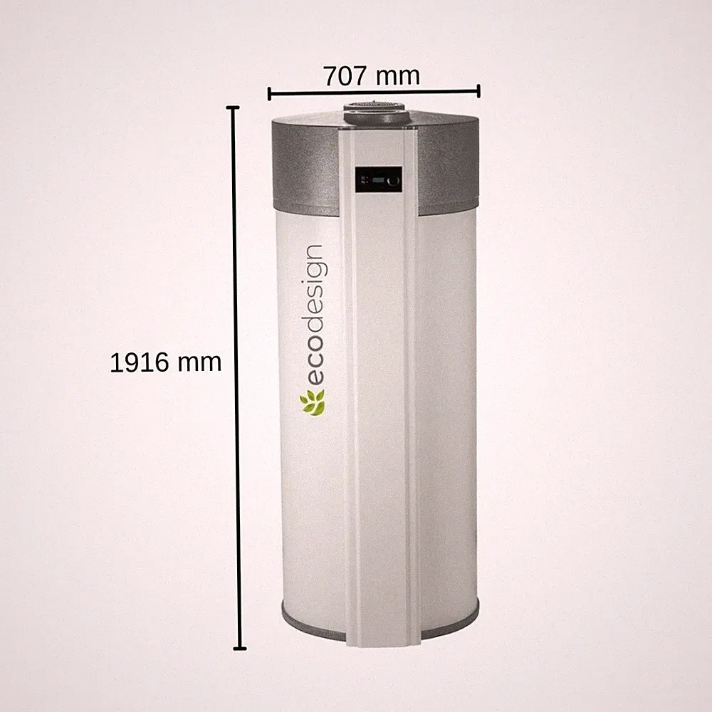 Ecodesign Warmwasserwärmepumpe ED 400 395 L Brauchwasser Wärmepumpe Heizung