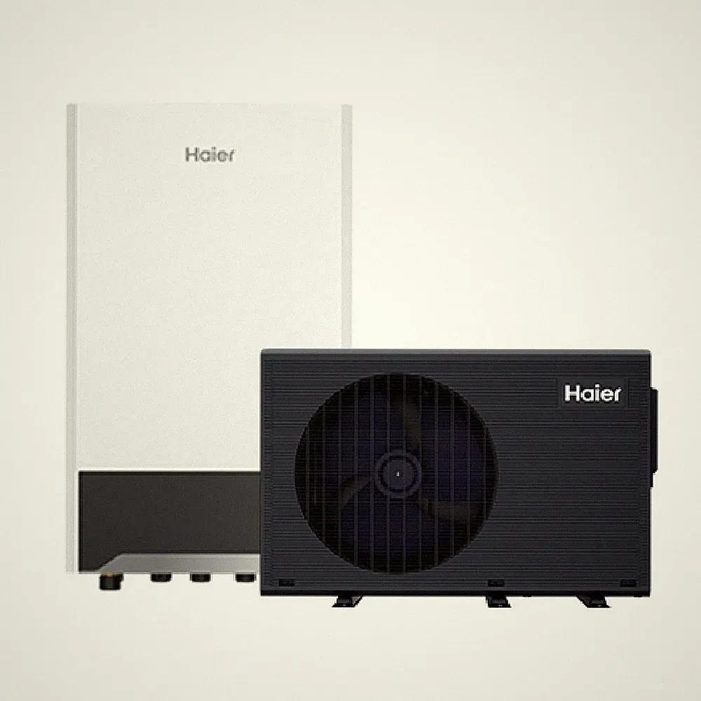Haier Hydro Split 12 Wärmepumpe mit10 Split Inneneinheit inkl Erstinbetriebnahme