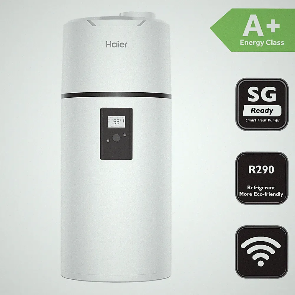 Haier Wärmepumpe Brauchwasser Trinkwasser HAIER HP80M8 80 Liter R290 Warmwasser