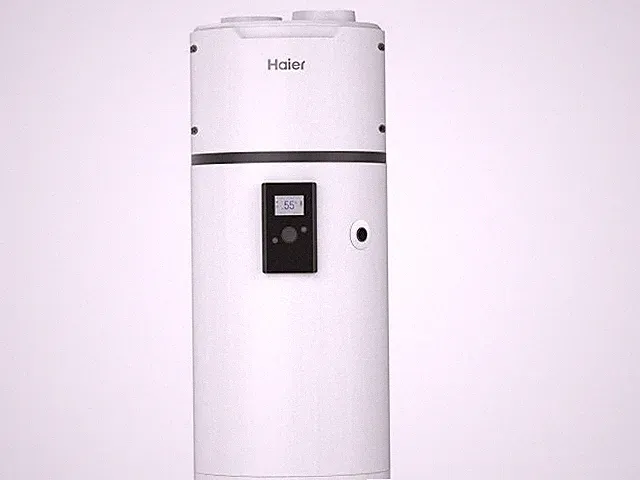 Haier Warmwasser Wärmepumpe, wandhängend, 102 Liter, R290, ohne WT, Luftkanalans