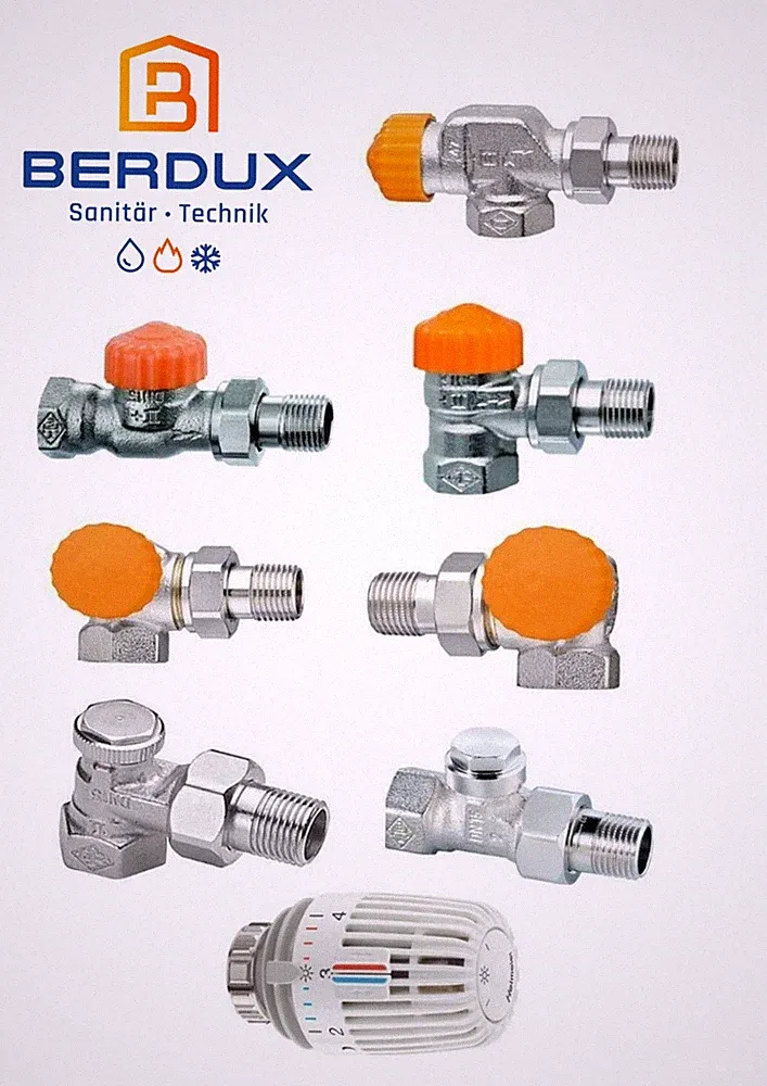 Heimeier Eclipse Thermostatventil 3/8" 1/2" 3/4" , Thermostatkopf Ventil Heizung