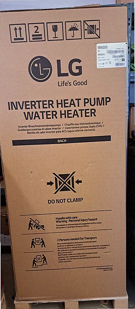 LG Warmwasser Wärmepumpe 200l, 230V