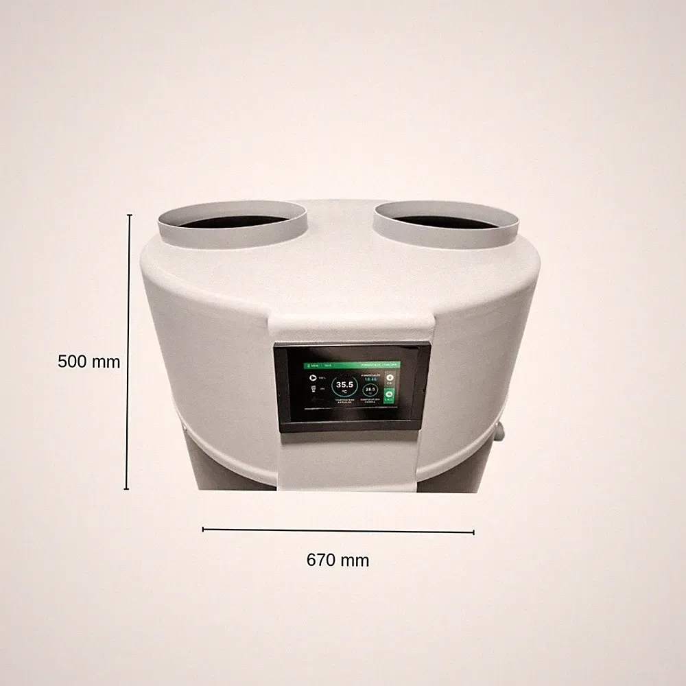 Sunex DROPS PRO Wärmepumpe Warmwasser Brauchwasser R290 Heizung 2,55 kW