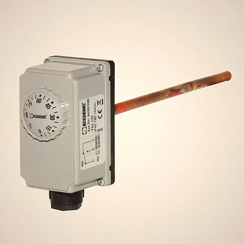 Tauchthermostat Esbe Temperaturregler 0-90°C Warmwasser und Pufferspeicher Kamin