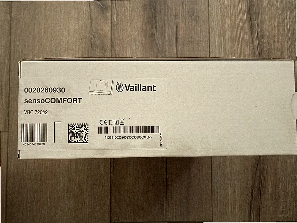 + Vaillant sensoCOMFORT VRC 720f 0020260930 Funk-Systemregler Regelung (55N5) +