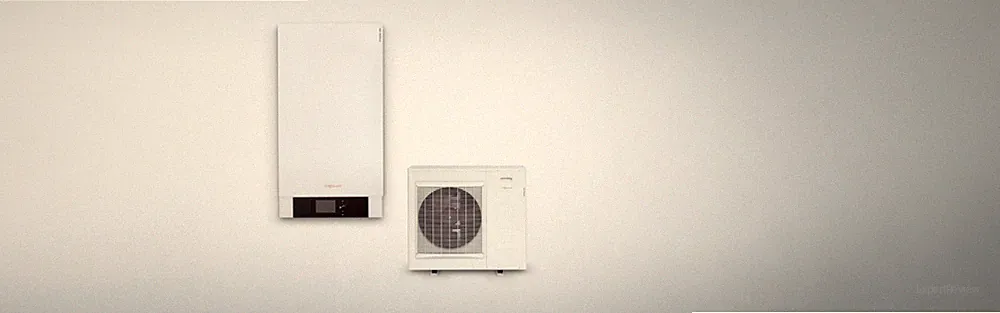 Viessmann Vitocal 200-S Wärmepumpe Warmwasser 150qm Fußbodenheizung mit Montage