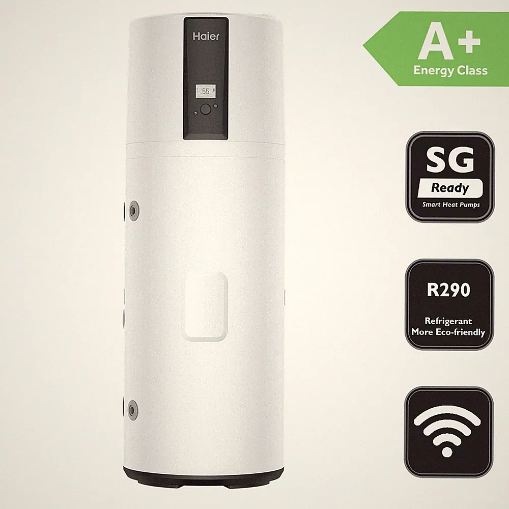 Wärmepumpe HAIER HP200M7-F9 200L R290-Kältemittel Brauchwasser Luft Warmwasser