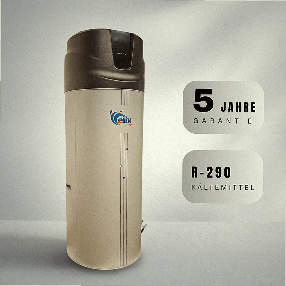 Wärmepumpe R290 Warmwasserspeicher A+ Elektrospeicher 200l Boiler Elix WiFi 2026