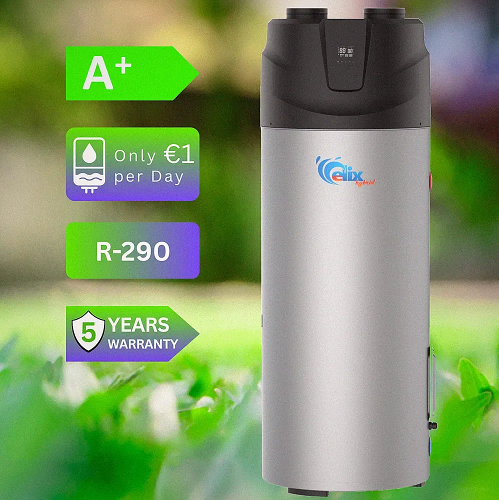 Warmwasserspeicher Wärmepumpe 300l ELIX 300 Model 2026 R290 WiFi